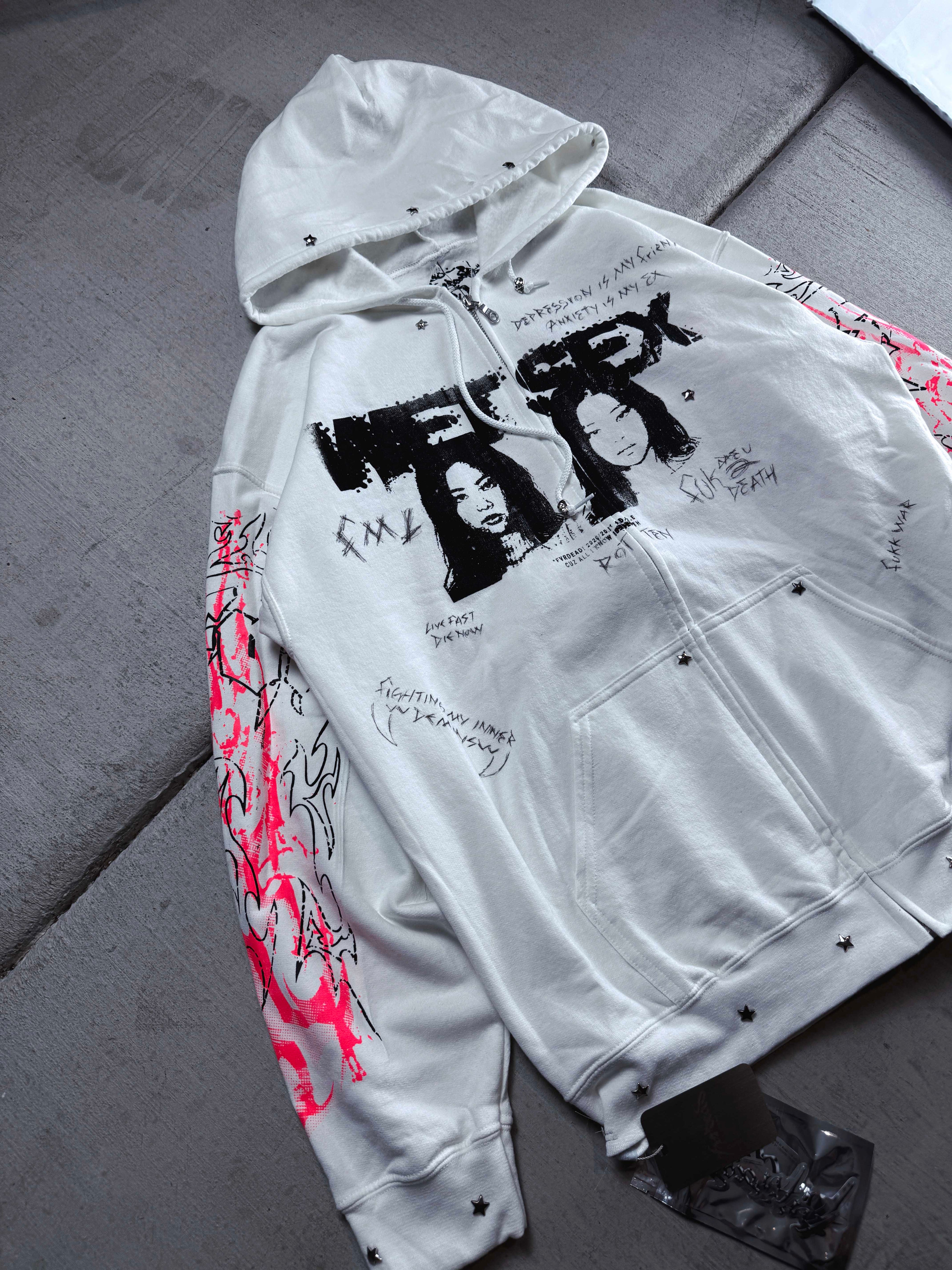 Wet S3x Grunge hoodie